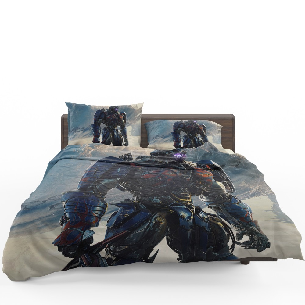 Transformers The Last Knight Sci-fi Thriller Movie Optimus Prime Bedding Set - Custom Bedding Set