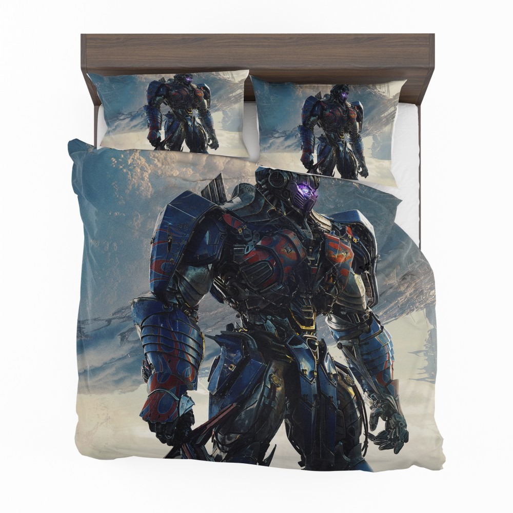 Alternative view of Transformers The Last Knight Sci-fi Thriller Movie Optimus Prime Bedding Set - Custom Bedding Set