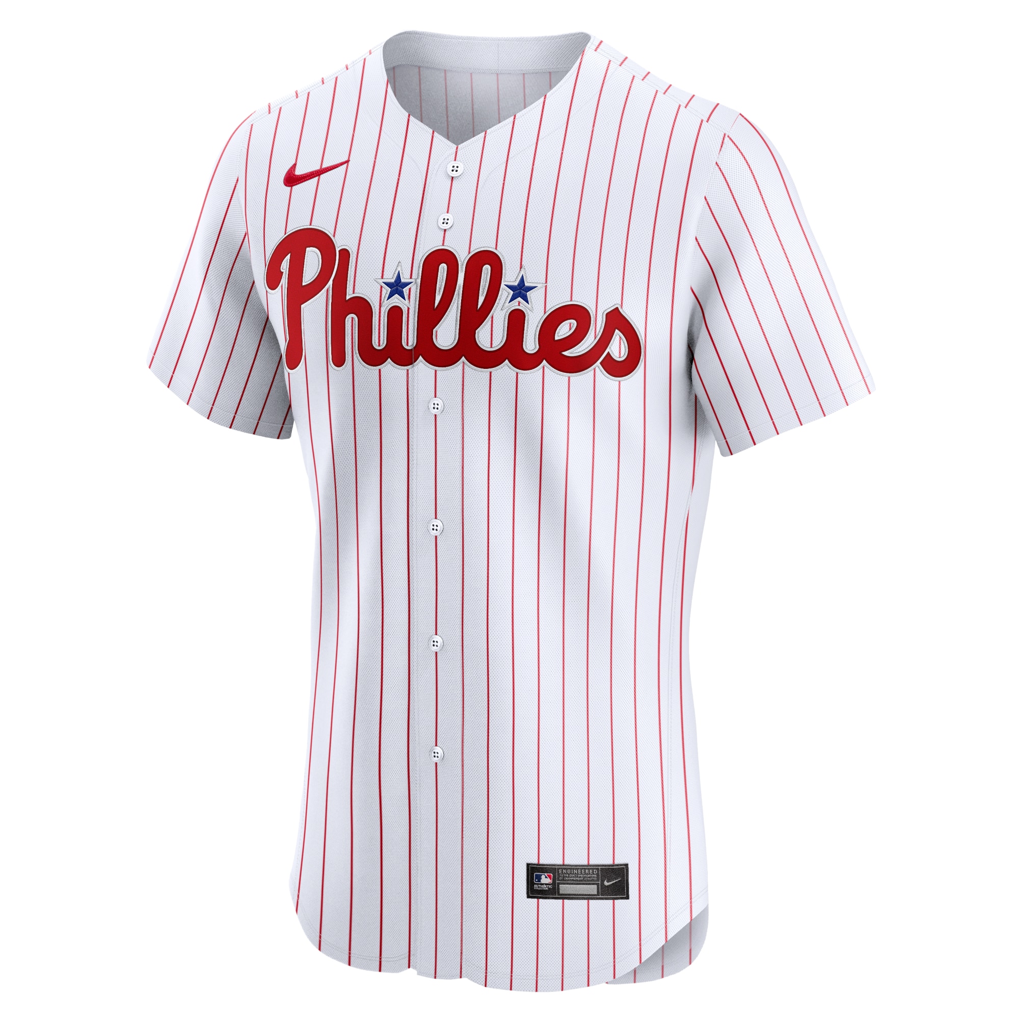 Alternative view of Trea Turner Philadelphia Phillies Home Elite Baseball Jersey - White