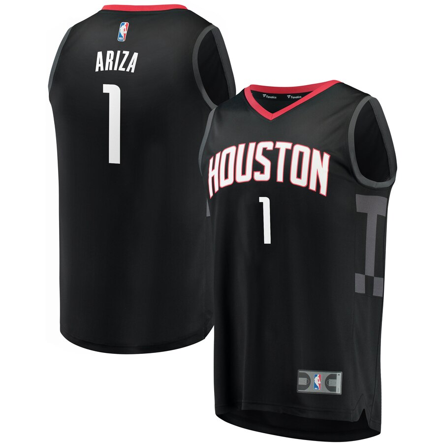 Trevor Ariza Houston Rockets Fanatics Branded Fast Break Replica Basketball Jersey Black - Statement Edition