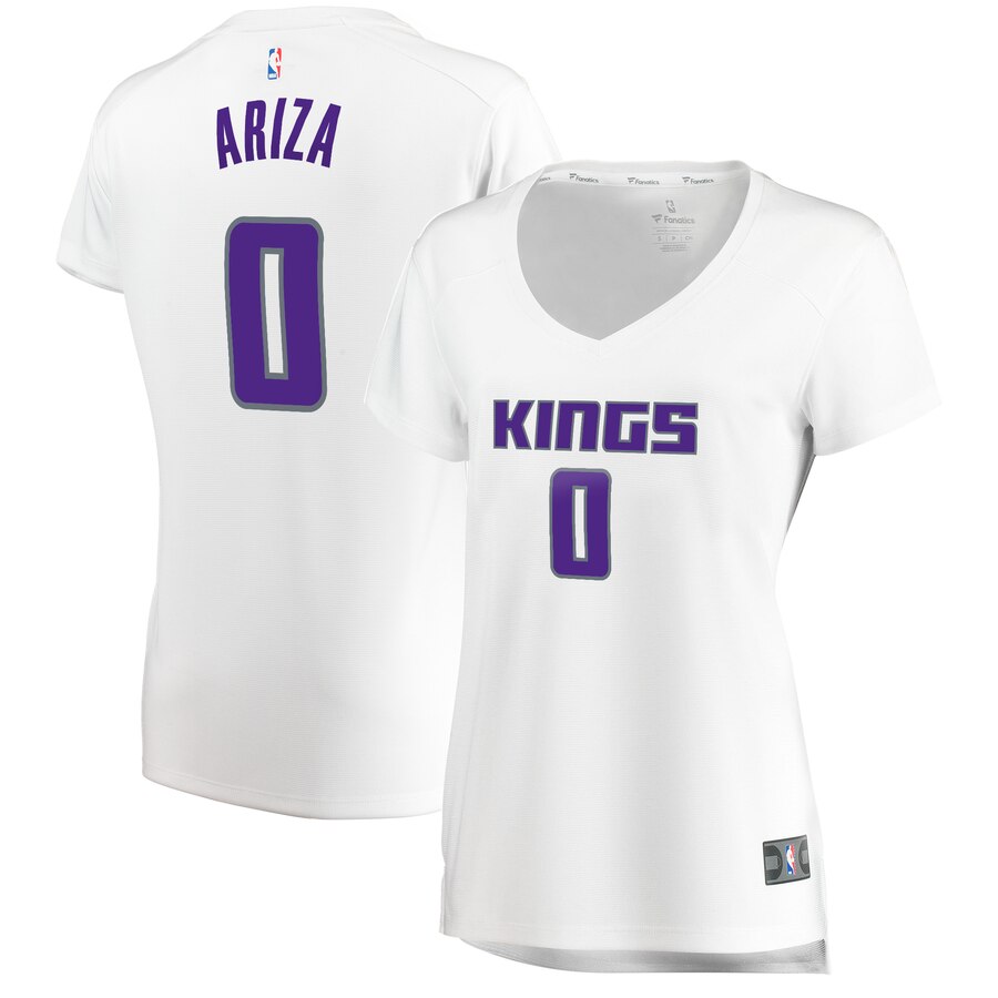 Trevor Ariza Sacramento Kings Fanatics Branded Women's Fast Break Player Replica Basketball Jersey - Association Edition - White