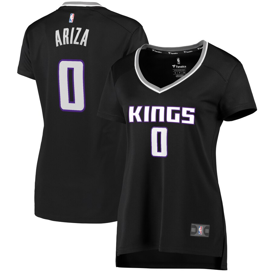 Trevor Ariza Sacramento Kings Fanatics Branded Women's Fast Break Player Replica Basketball Jersey - Statement Edition - Black