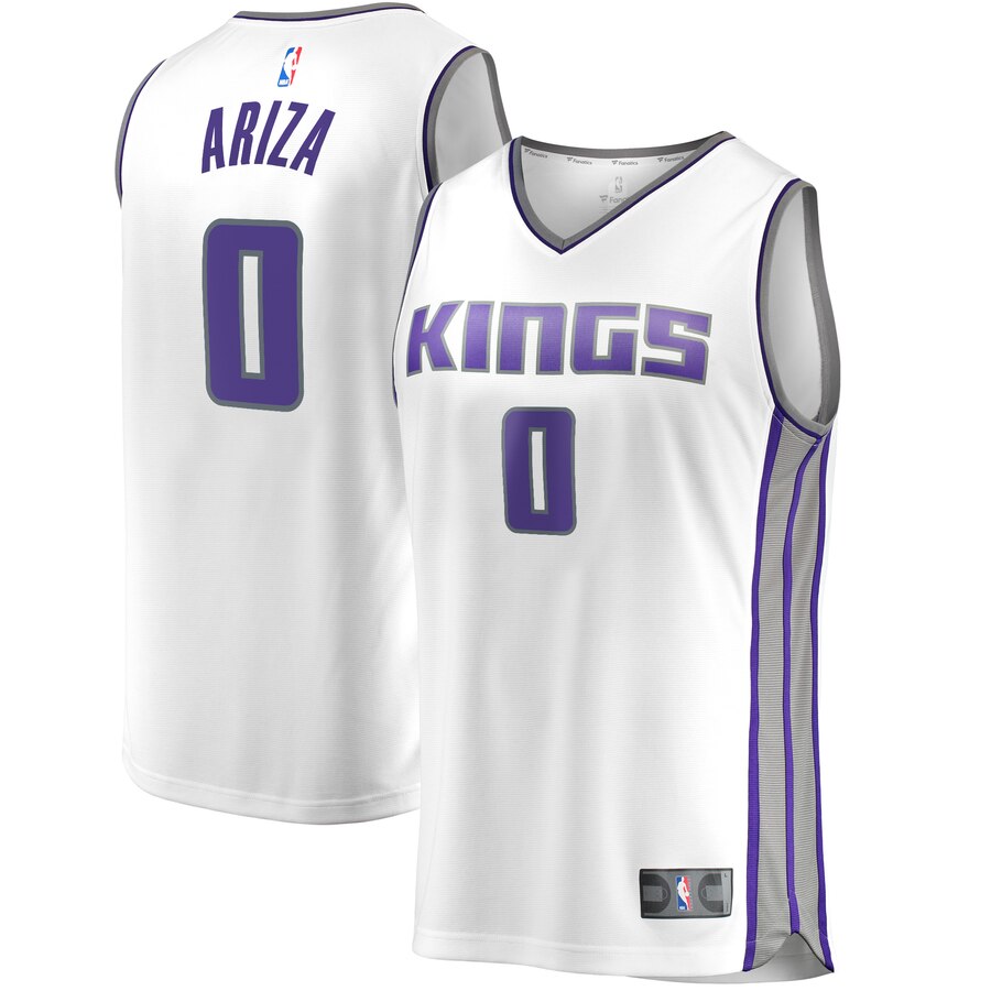 Trevor Ariza Sacramento Kings Fanatics Branded Youth Fast Break Replica Player Basketball Jersey - Association Edition - White