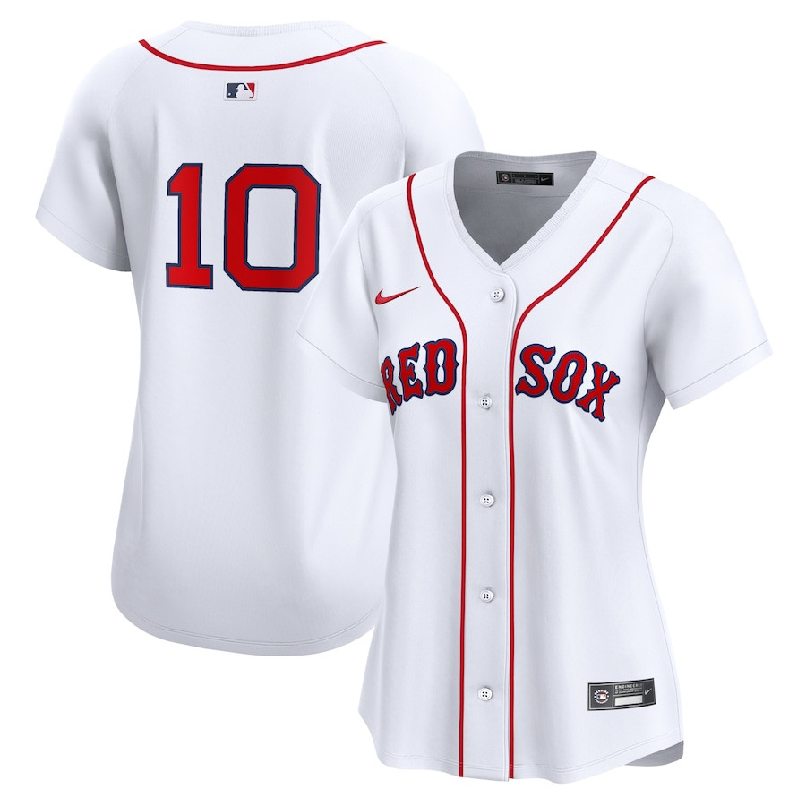 Trevor Story 10 Boston Red Sox Women Home Limited Player Jersey - White