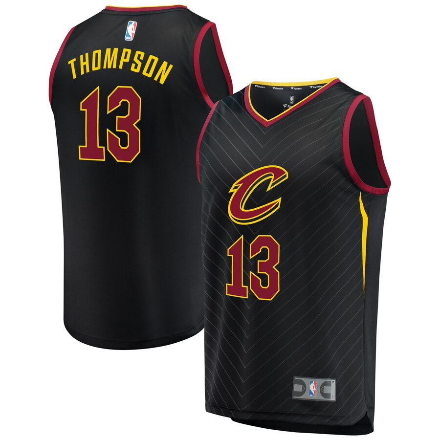 Tristan Thompson Cleveland Cavaliers Fanatics Branded Fast Break Replica Player Basketball Jersey Black - Statement Edition
