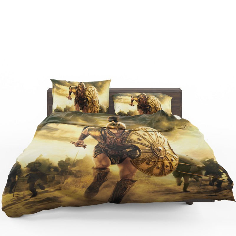 Troy Achilles Brad Pitt Adventure Bedding Set - Custom Bedding Set