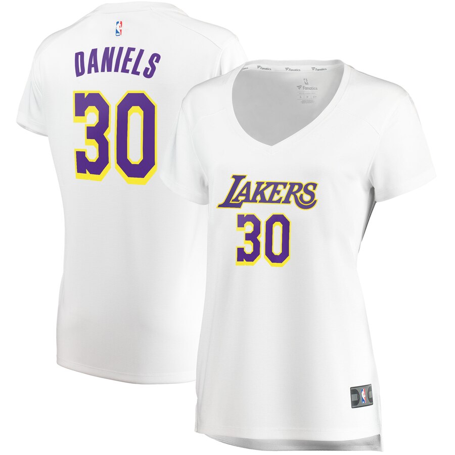 Troy Daniels Los Angeles Lakers Fanatics Branded Women's Fast Break Replica Player Basketball Jersey - Association Edition - White