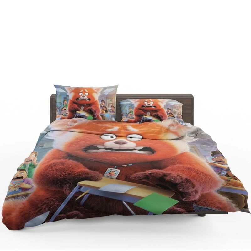Turning Red Movie Mei Lee Bedding Set - Custom Bedding Set