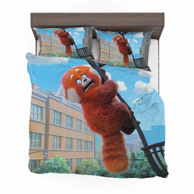 Alternative view of Turning Red Movie Meilin Lee Bedding Set - Custom Bedding Set