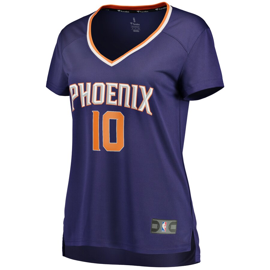 Alternative view of Ty Jerome Phoenix Suns Fanatics Branded Women's Fast Break Replica Basketball Jersey Purple - Icon Edition