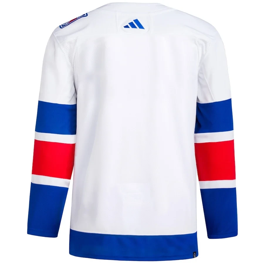 Alternative view of Tyler Pitlick 71 New York Rangers 2024 Stadium Series Primegreen Men Hockey Jersey - White - JS370 
