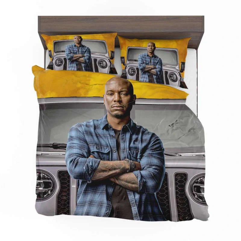 Alternative view of Tyrese Gibson Roman Pearce Fast & Furious 9 Movie Bedding Set - Custom Bedding Set