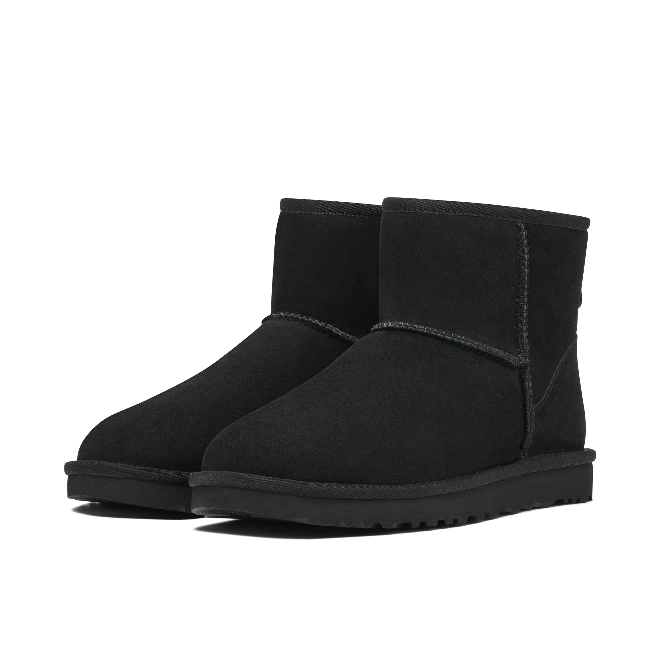 UGG Classic Mini II Boot Black Womens - Image 6