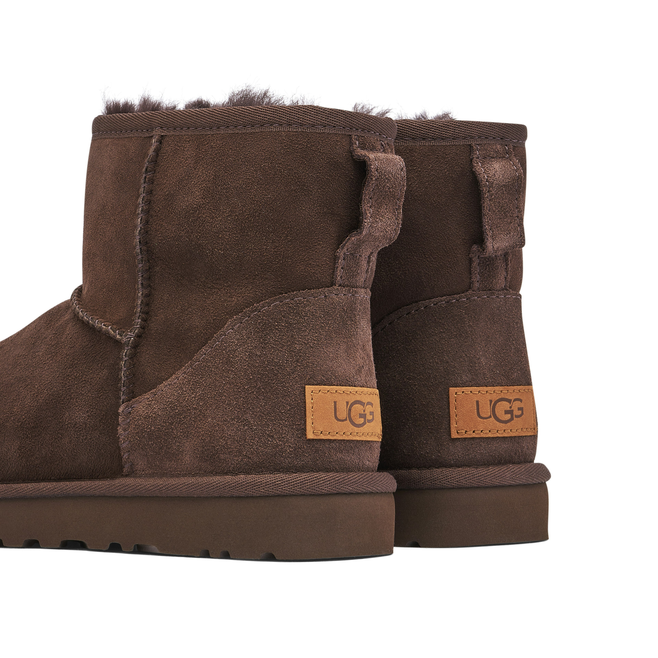 UGG Classic Mini II Boot Chocolate Brown Womens - Image 3