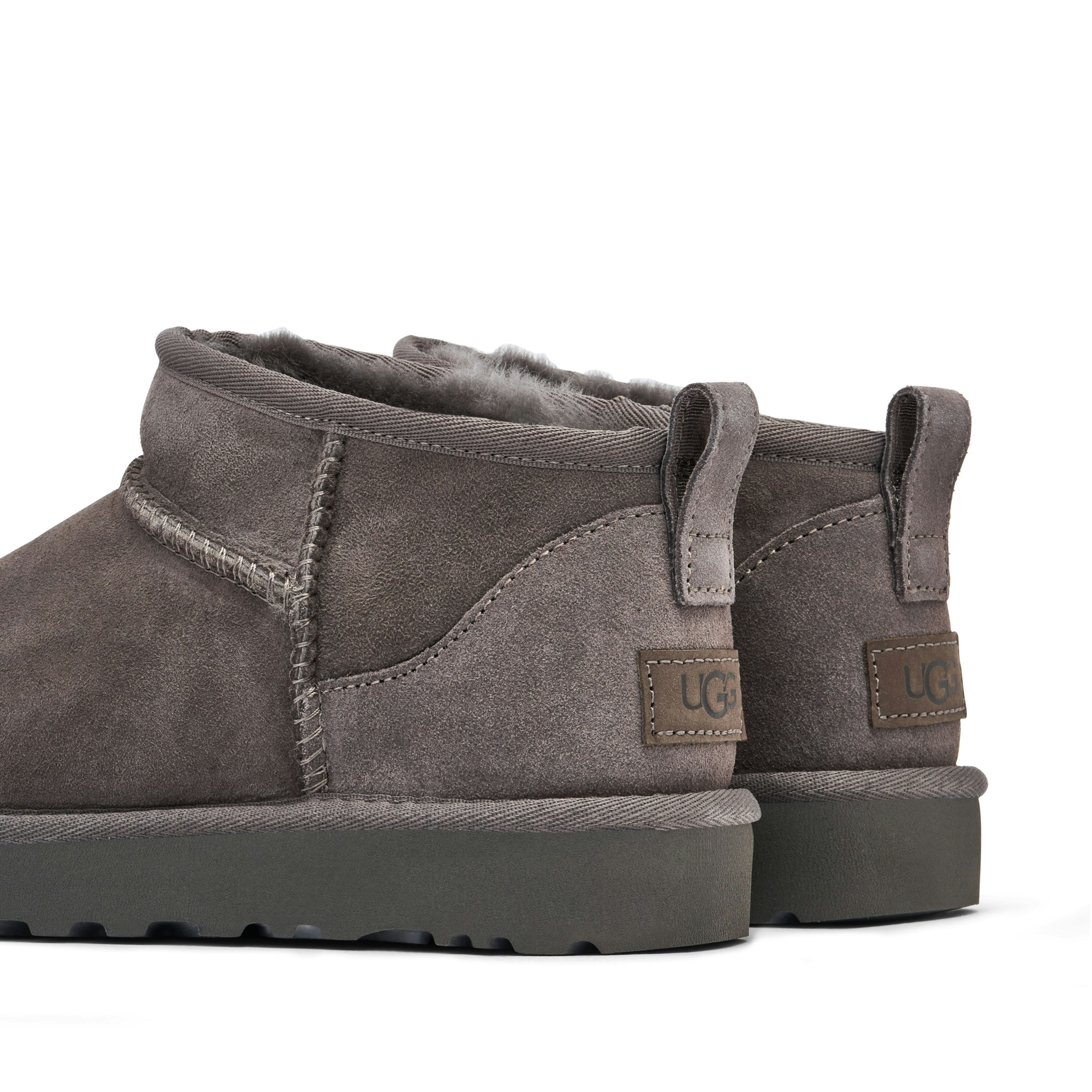 UGG Classic Ultra Mini Boot Grey Womens - Image 5