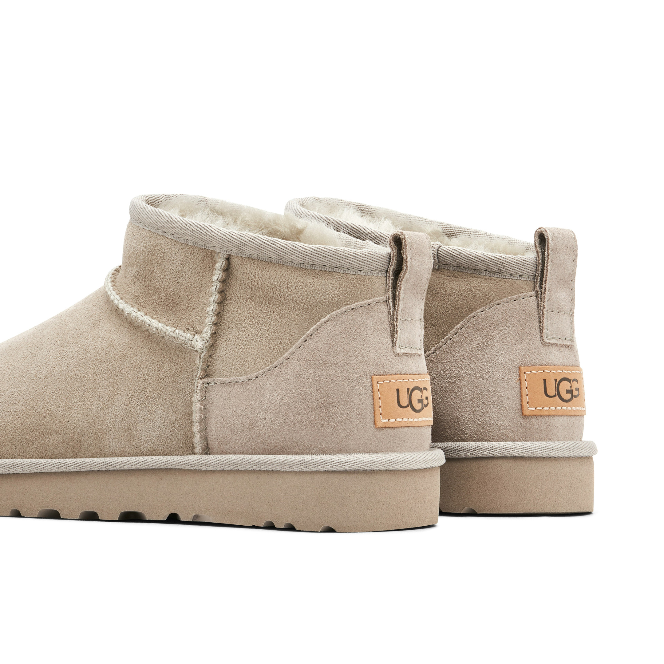 UGG Classic Ultra Mini Boot Grey Womens - Image 6
