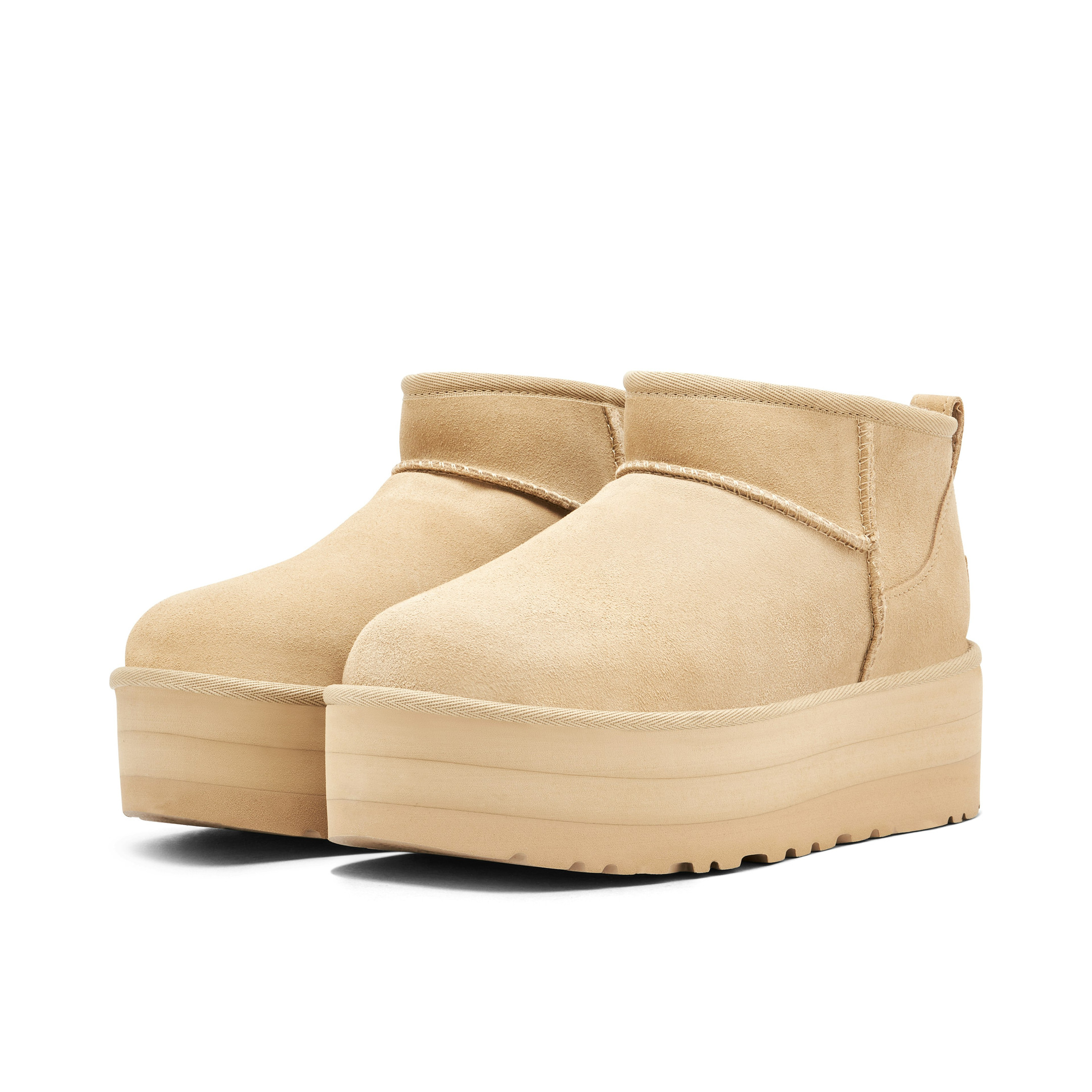 UGG Classic Ultra Mini Platform Boot Mustard Seed Womens - Image 6