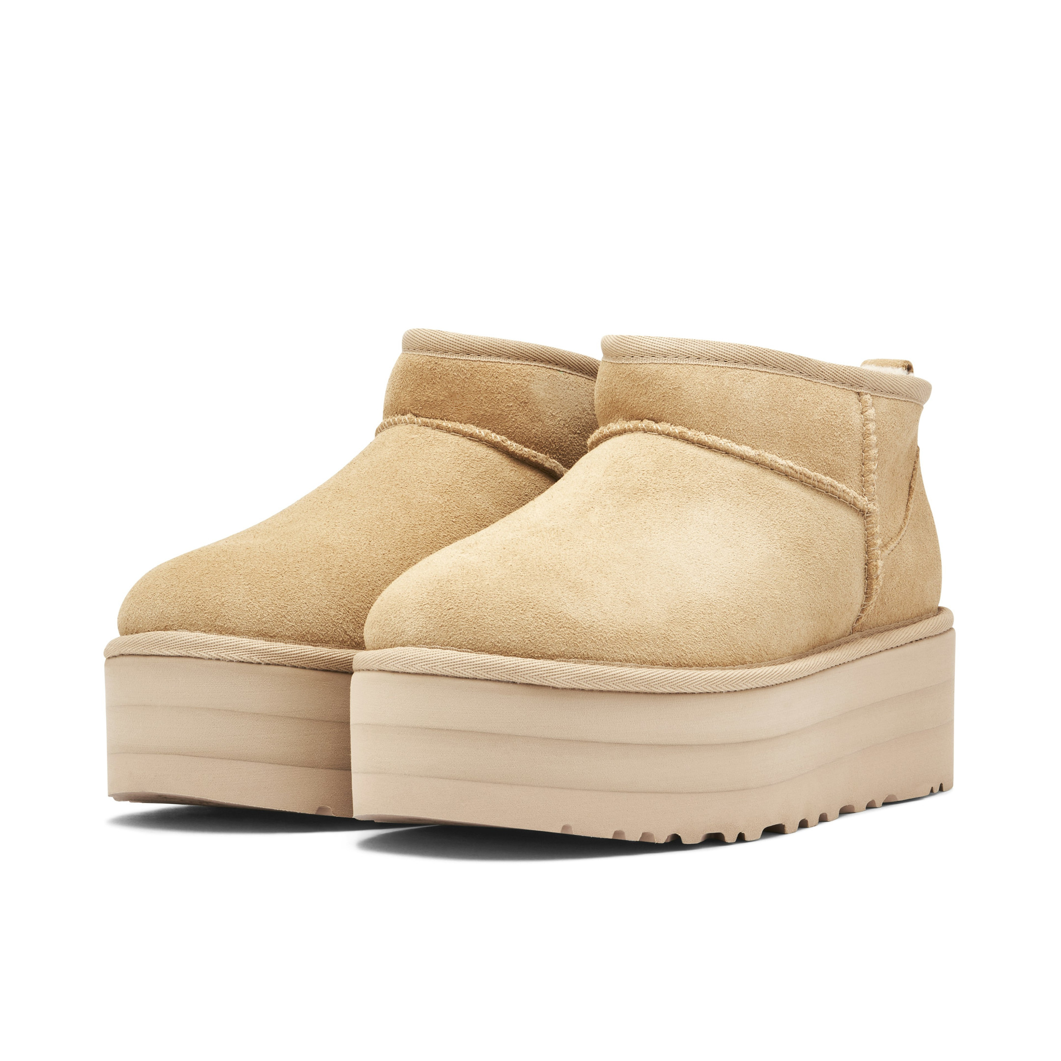 UGG Classic Ultra Mini Platform Brown Driftwood Womens - Image 6