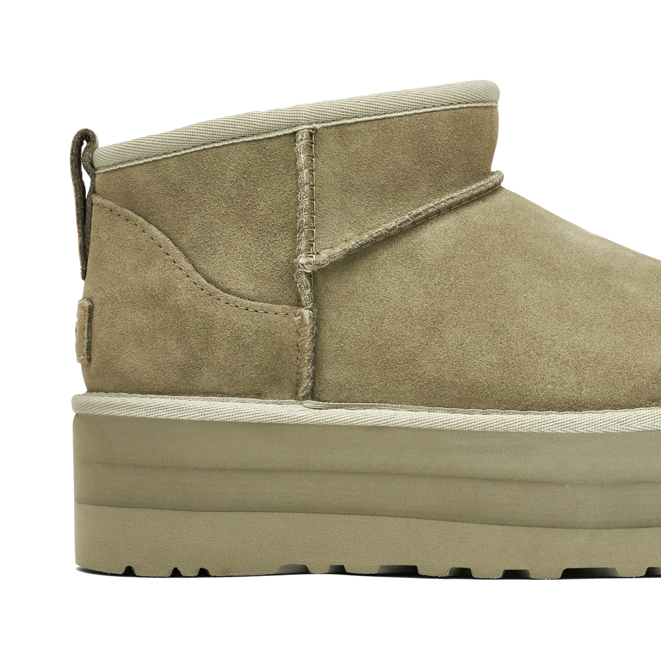 UGG Classic Ultra Mini Platform Moss Green Womens - Image 4