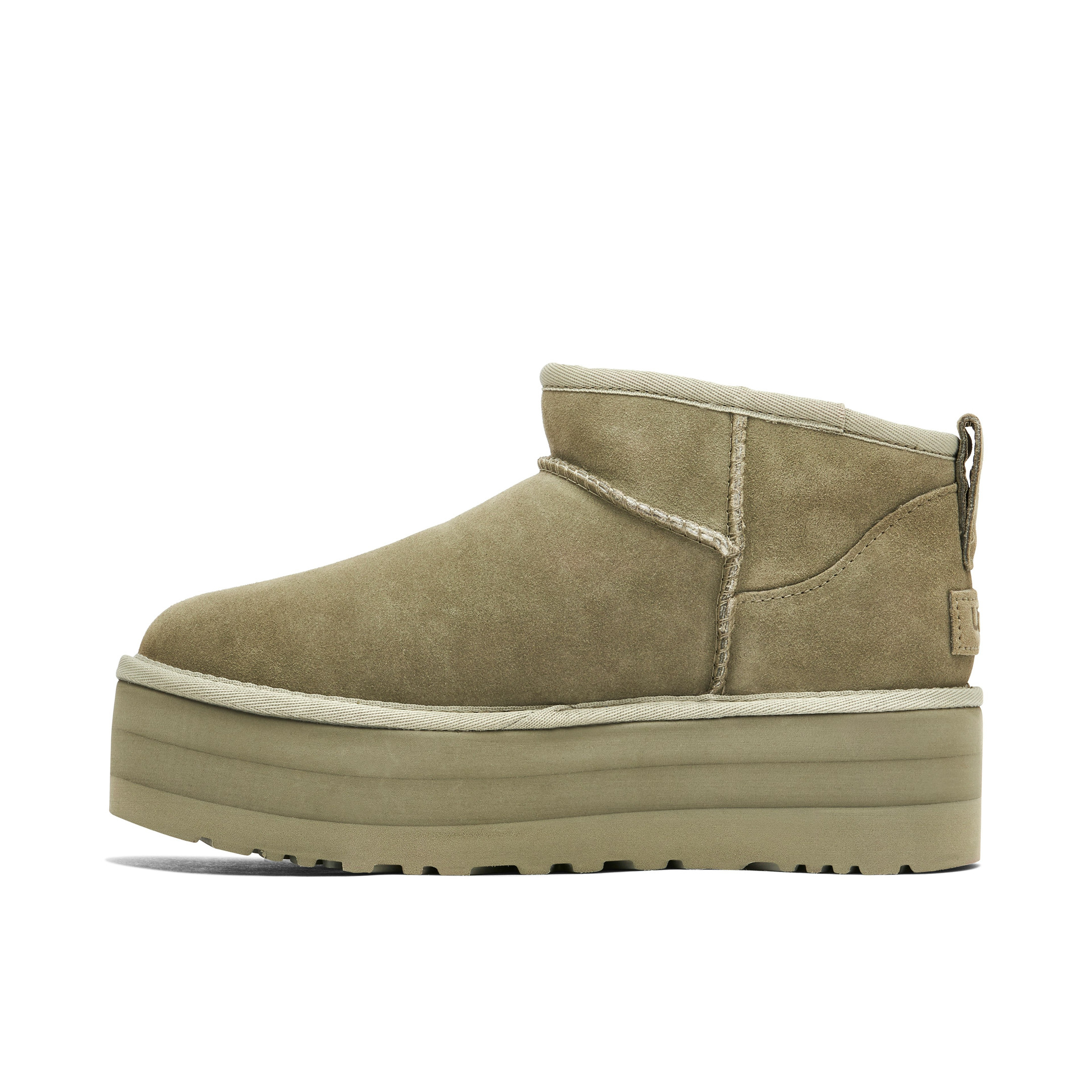 Alternative view of UGG Classic Ultra Mini Platform Moss Green Womens