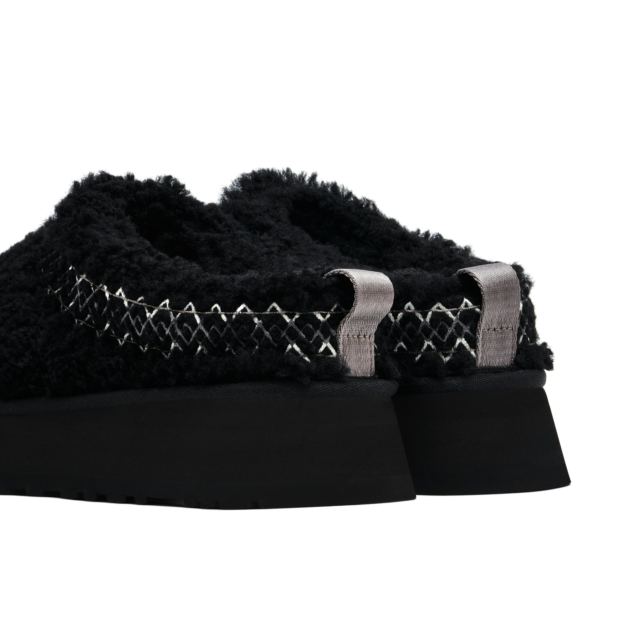 UGG Tazz Slipper Heritage Braid Black - Image 4