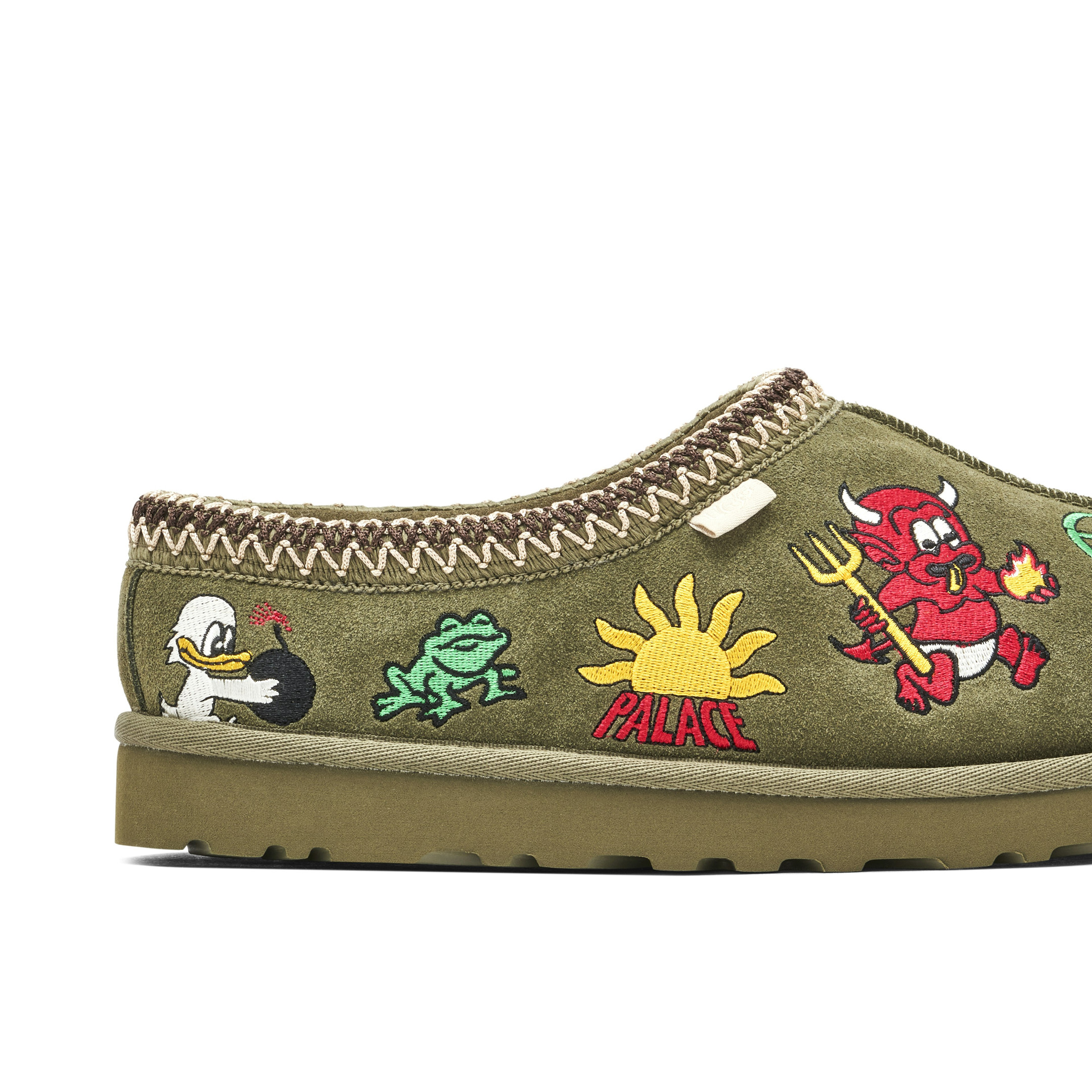 UGG x Palace Tasman Slipper Burnt Olive - Image 4