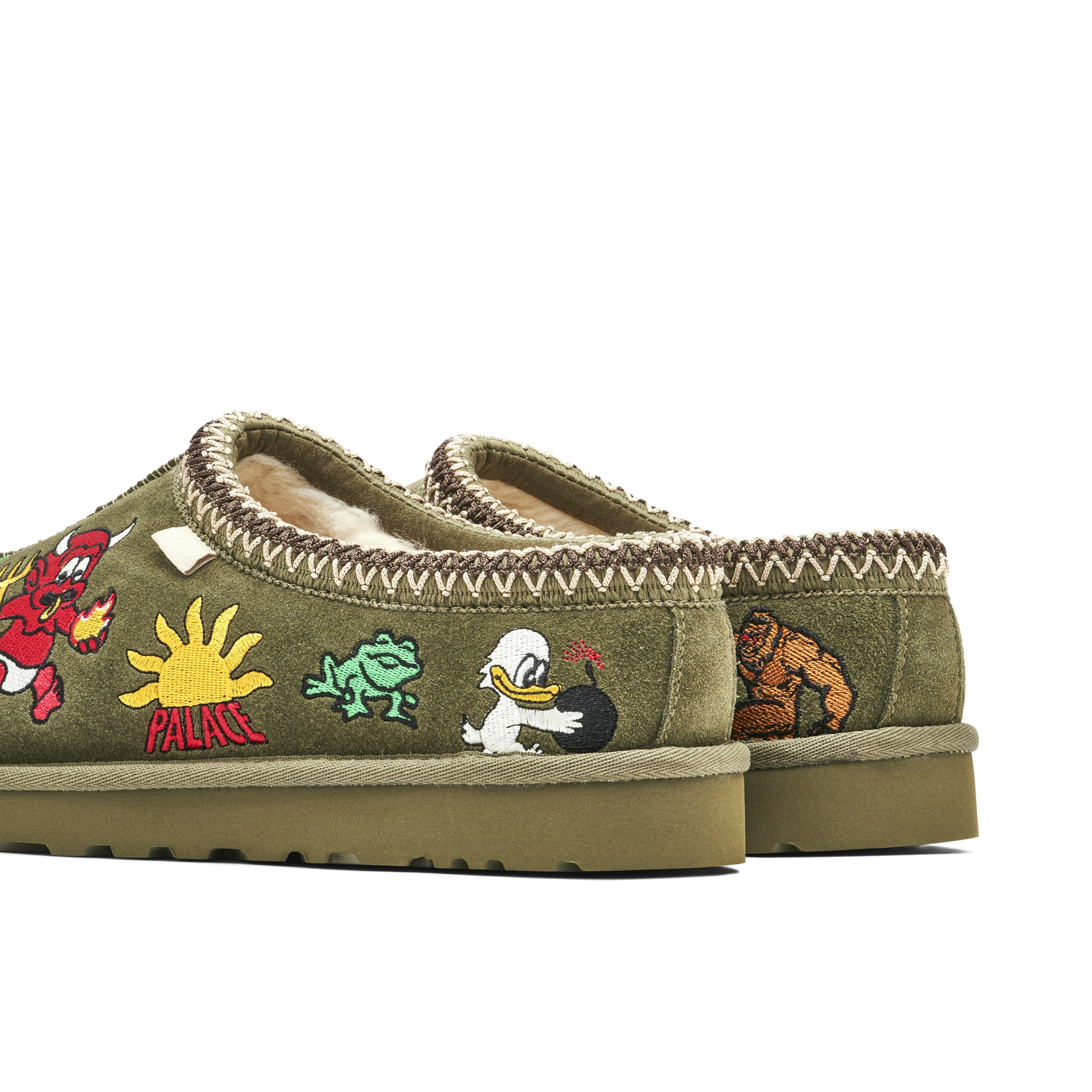 UGG x Palace Tasman Slipper Burnt Olive - Image 3