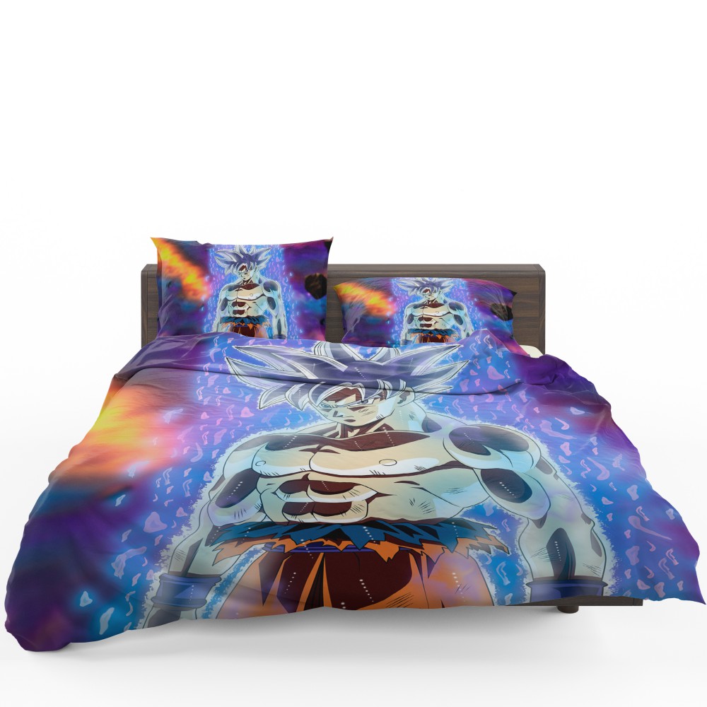 Ultra Instinct Goku Bedding Set - Custom Bedding Set