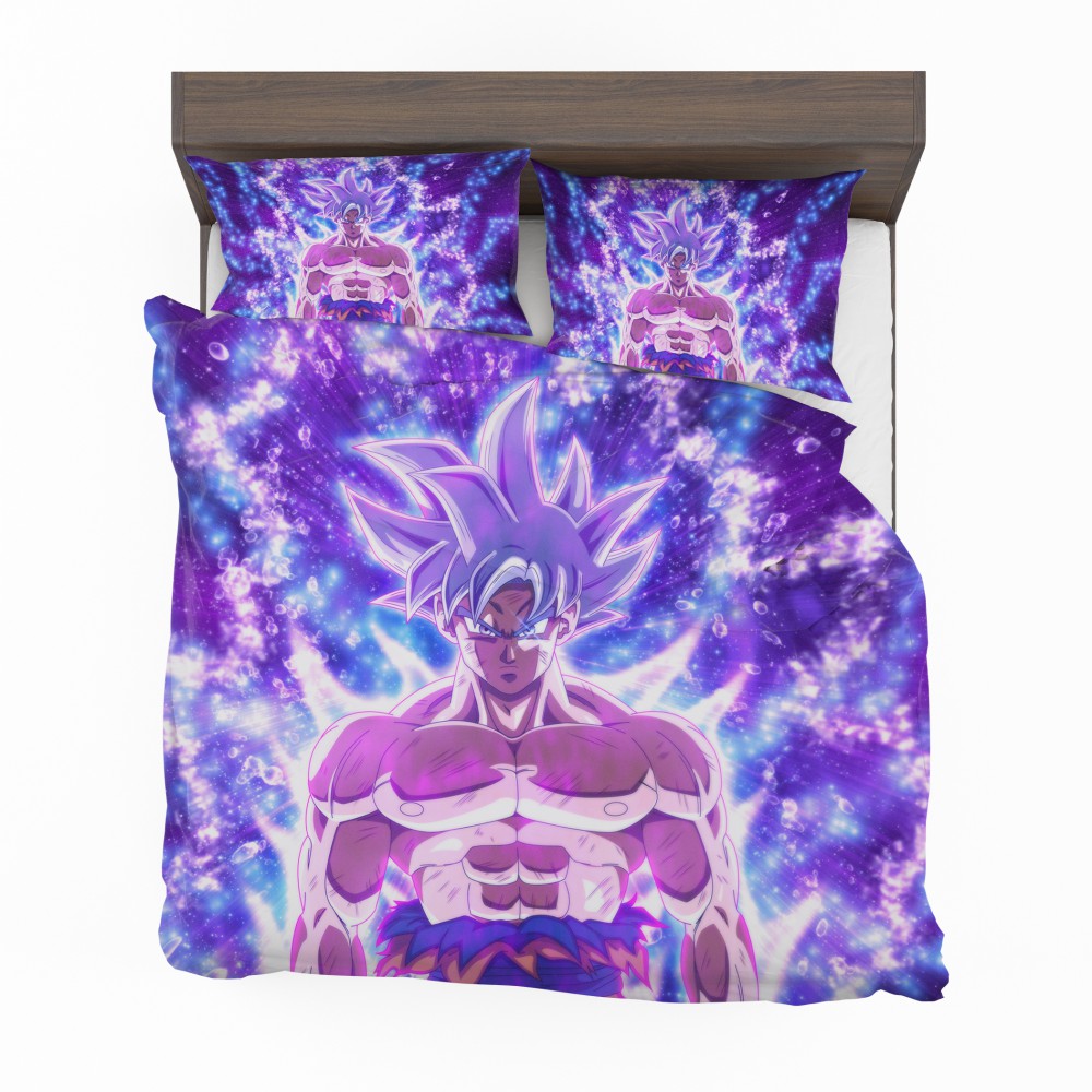 Alternative view of Ultra Instinct Goku Dragon Ball Super Anime Bedding Set - Custom Bedding Set