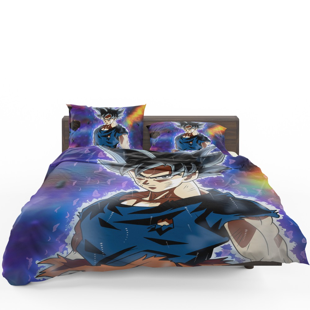 Ultra Instinct Goku Dragon Ball Super Bedding Set - Custom Bedding Set