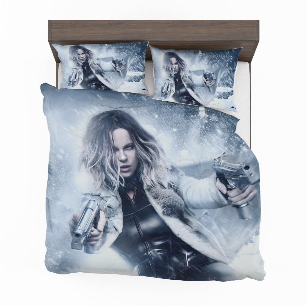 Alternative view of Underworld Blood Wars Movie Kate Beckinsale Selene Bedding Set - Custom Bedding Set