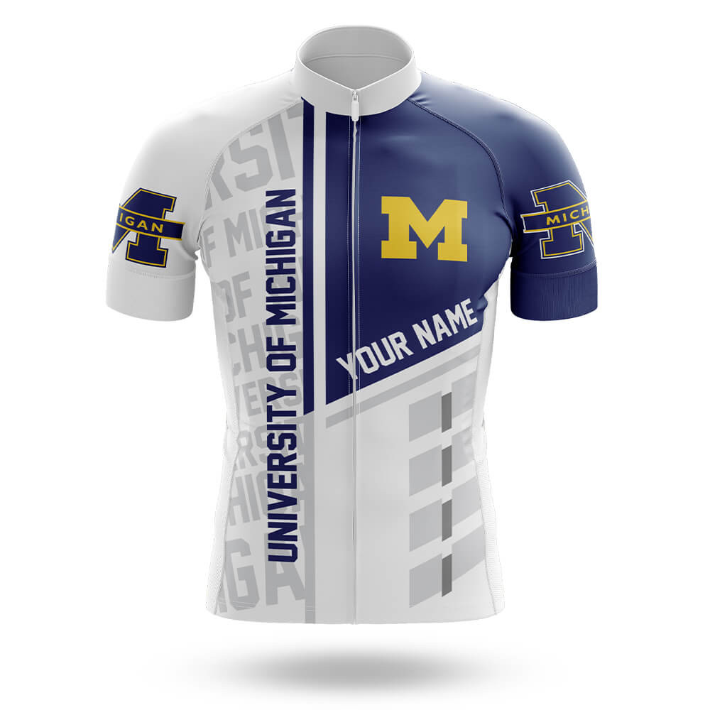 Alternative view of University of Michigan Custom Name - Men's Cycling Kit