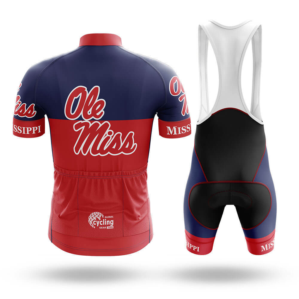 Alternative view of University of Mississippi V2 - Men's Cycling Kit