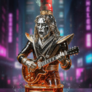 The “Legendary Stance” Decanter Whiskey Bottles