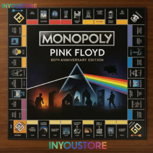 Pink Floyd Monopoly Game Official 60Th Anniversary Collectors Edition 2025