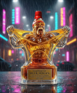 Alternative view of Hulkamania Forever: An Ode to a Legend Whiskey Bottles