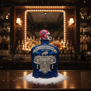 Alternative view of Buffalo Bills Mafia 65Th Anniversary Decanter Whiskey Bottle 2025