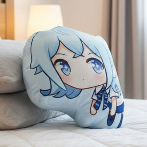 Alternative view of The Big Bite Round Cushion: Scary Cute Decor