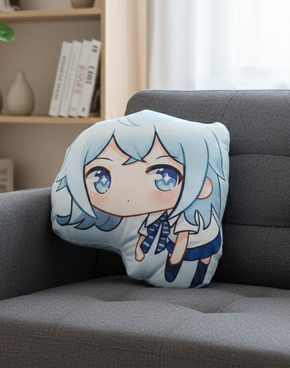 The Big Bite Round Cushion: Scary Cute Decor - Image 3