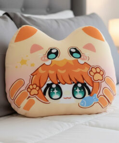 The Big Bite Round Cushion: Scary Cute Decor