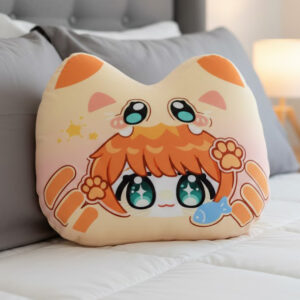 The Big Bite Round Cushion: Scary Cute Decor
