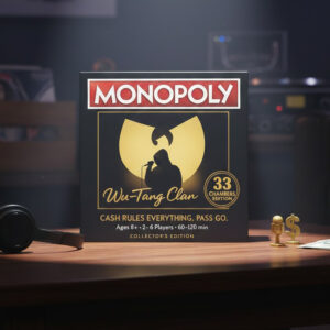 Alternative view of Wu Tang Clan 33 Chambers Monopoly Limited Collectors Edition Game 2025