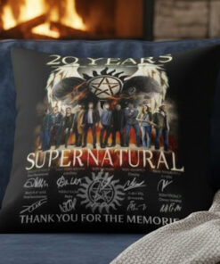 Alternative view of Trending Supernatural Anniversary 2005- 2025 Pillow