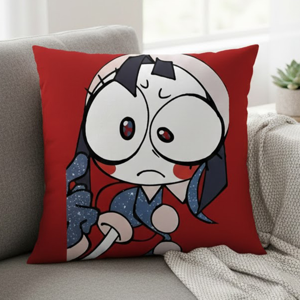 The Amazing Digital Circu Cushion Cover Ponmi Jax Clown Pillowcase Square Pillowcase Home Office Decoration Pillow Case - Image 3