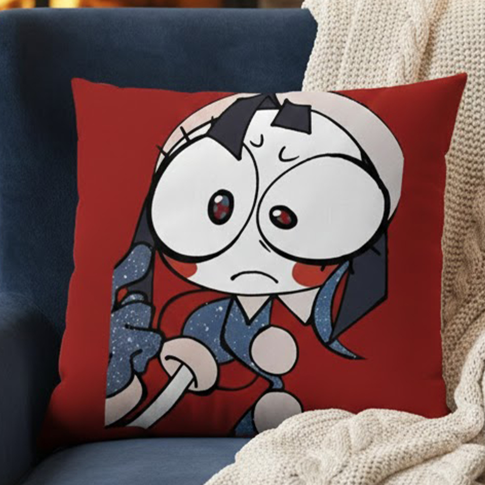 The Amazing Digital Circu Cushion Cover Ponmi Jax Clown Pillowcase Square Pillowcase Home Office Decoration Pillow Case - Image 2