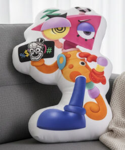 Alternative view of Animatez The Amazing Digital Circus Zooble Pillow