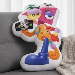 Alternative view of Animatez The Amazing Digital Circus Zooble Pillow