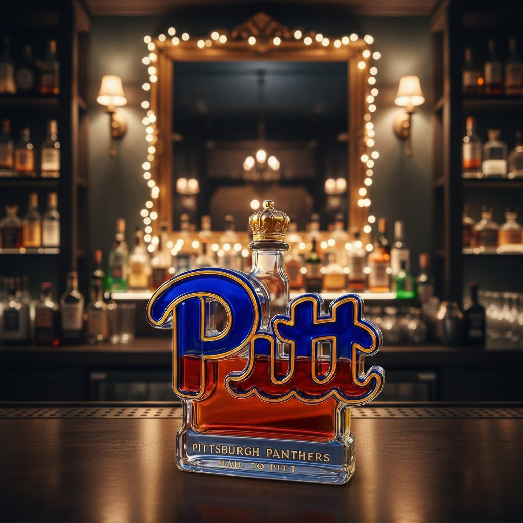 Pittsburgh Panthers Limited Edition Whiskey Bottle 2025 - Image 2