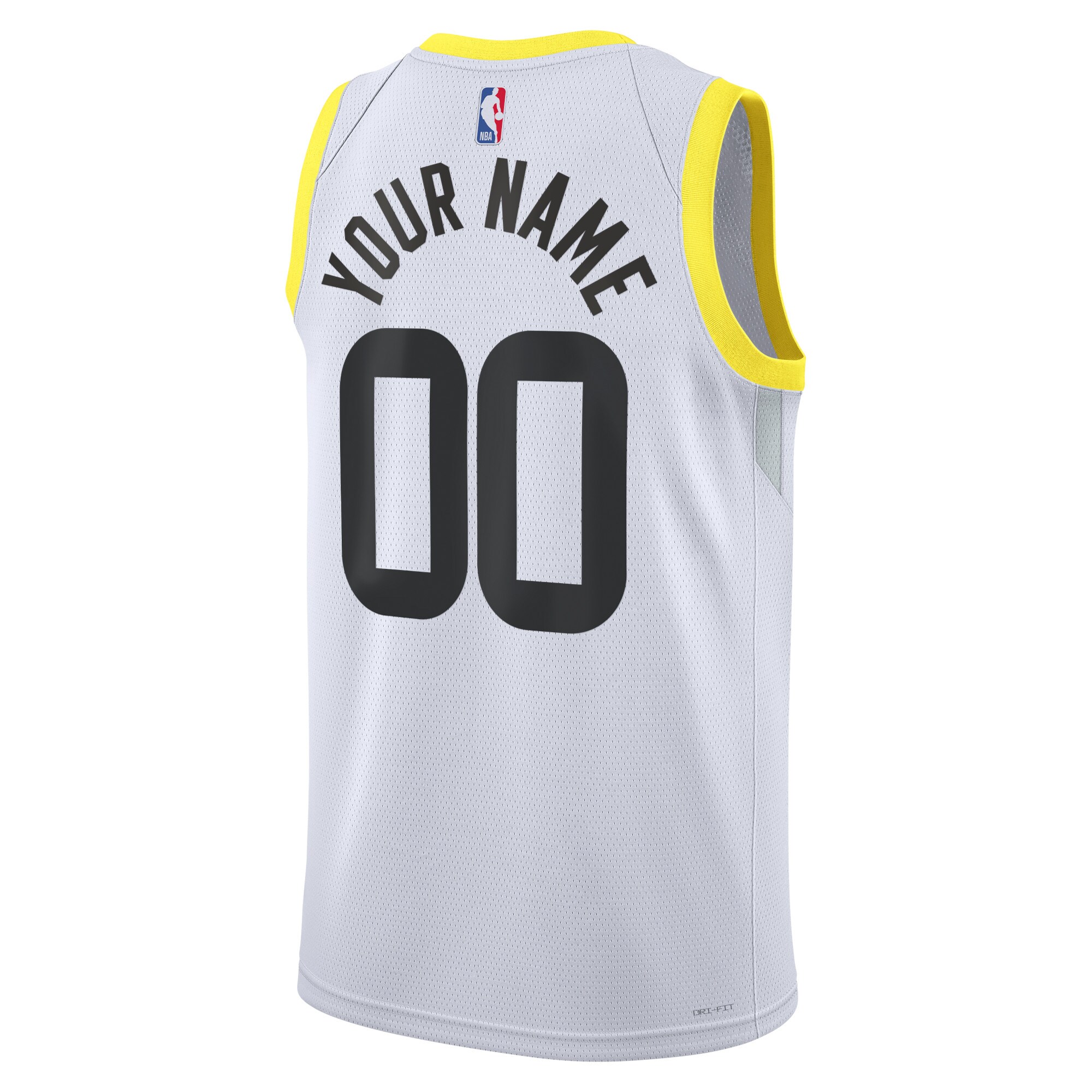 Alternative view of Utah Jazz Association Swingman Hockey Jersey - Custom - Unisex - JS432 
