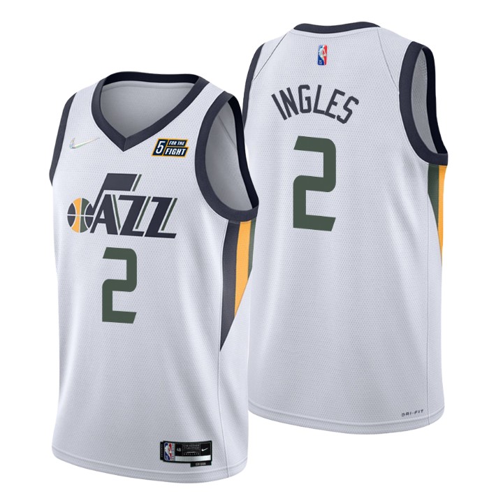 Utah Jazz Joe Ingles 75th Anniversary Diamond Basketball Jersey Association